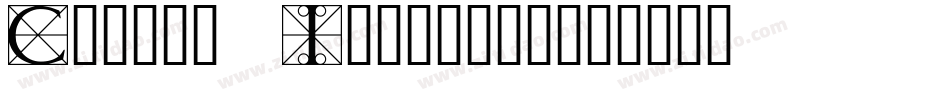 Caslon Initials字体转换